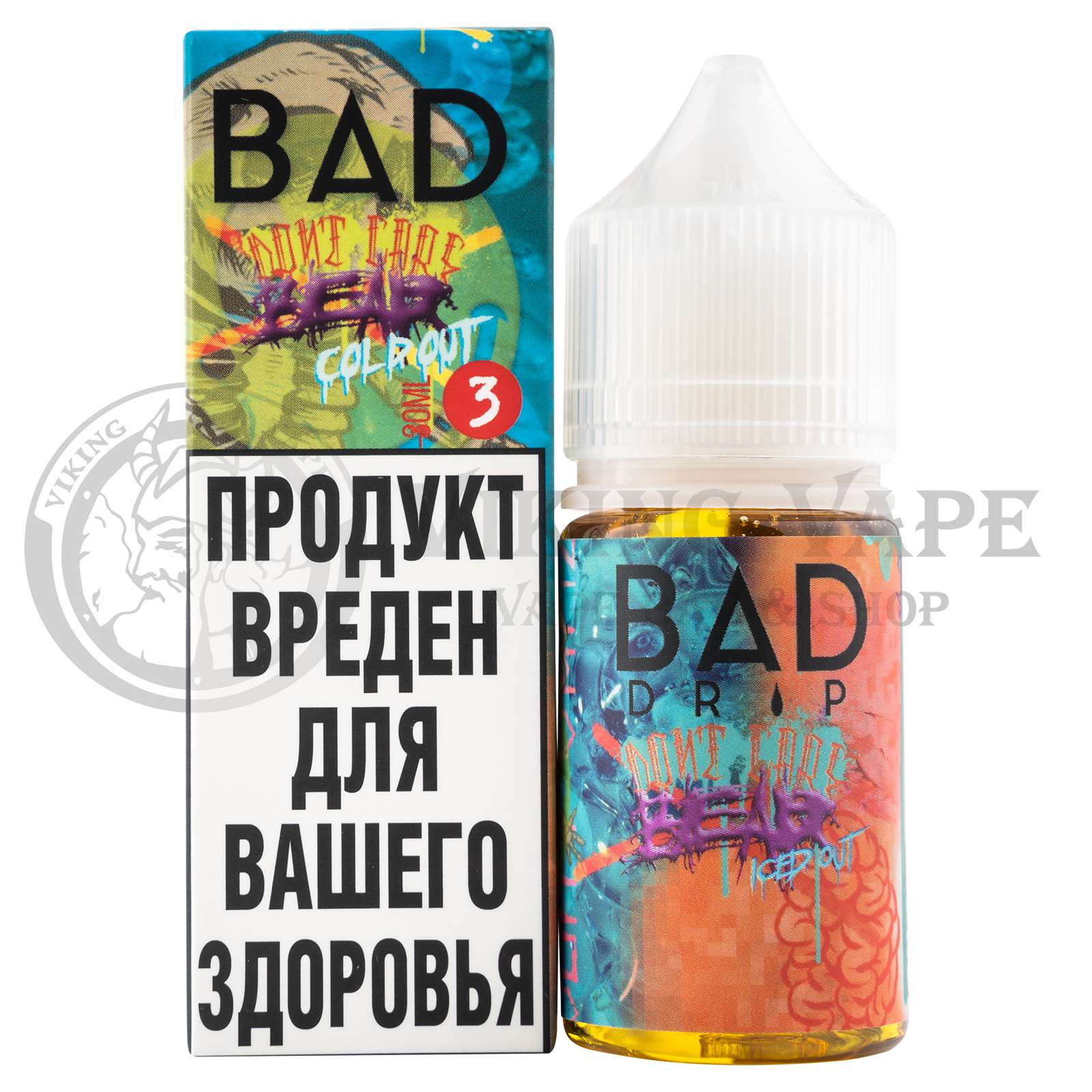 Жидкость для вейпа Bad Drip Don’T Care Bear ColdOut