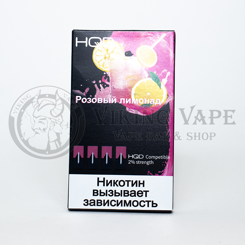 Cменный картридж JUUL HQD Розовый лимонад