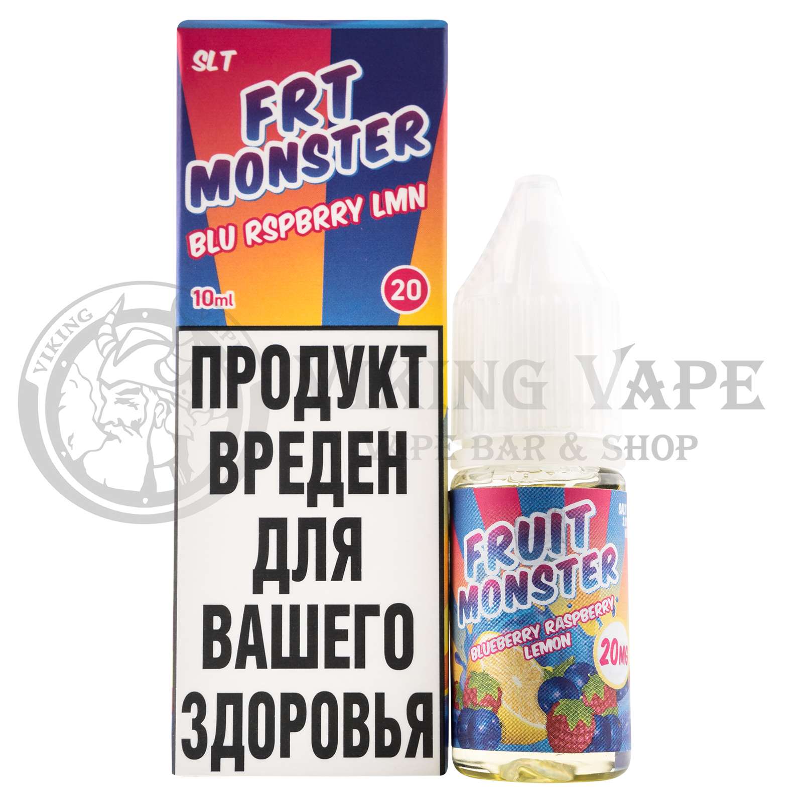 Жидкость для вейпа FRT Monster Blu Rspbrry Lmn