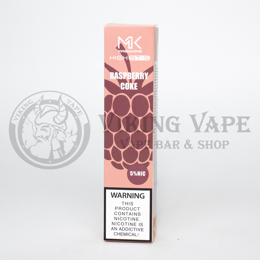 Одноразовая электронная сигарета Maskking GT-S 2500 затяжек Малиновая Кола