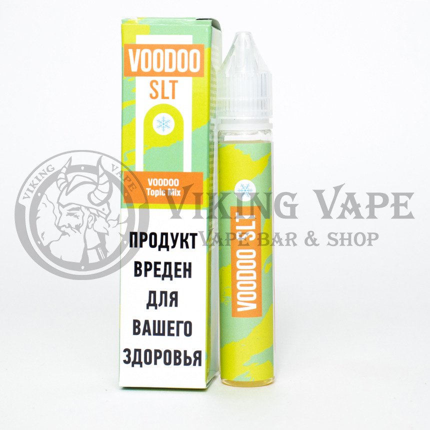 Жидкость для вейпа для вейпа Voodoo SALT Тропик микс Ice