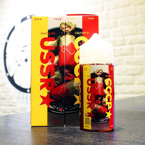 Жидкость для вейпа Made In Ussr Ореховый Батончик