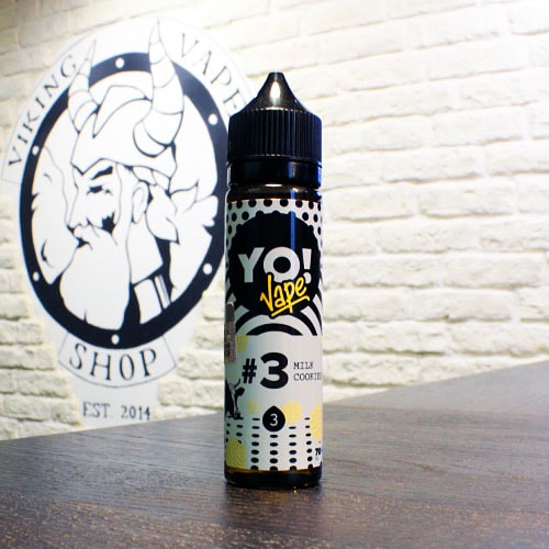 Жидкость для вейпа Yo!Vape Milk And Cookies