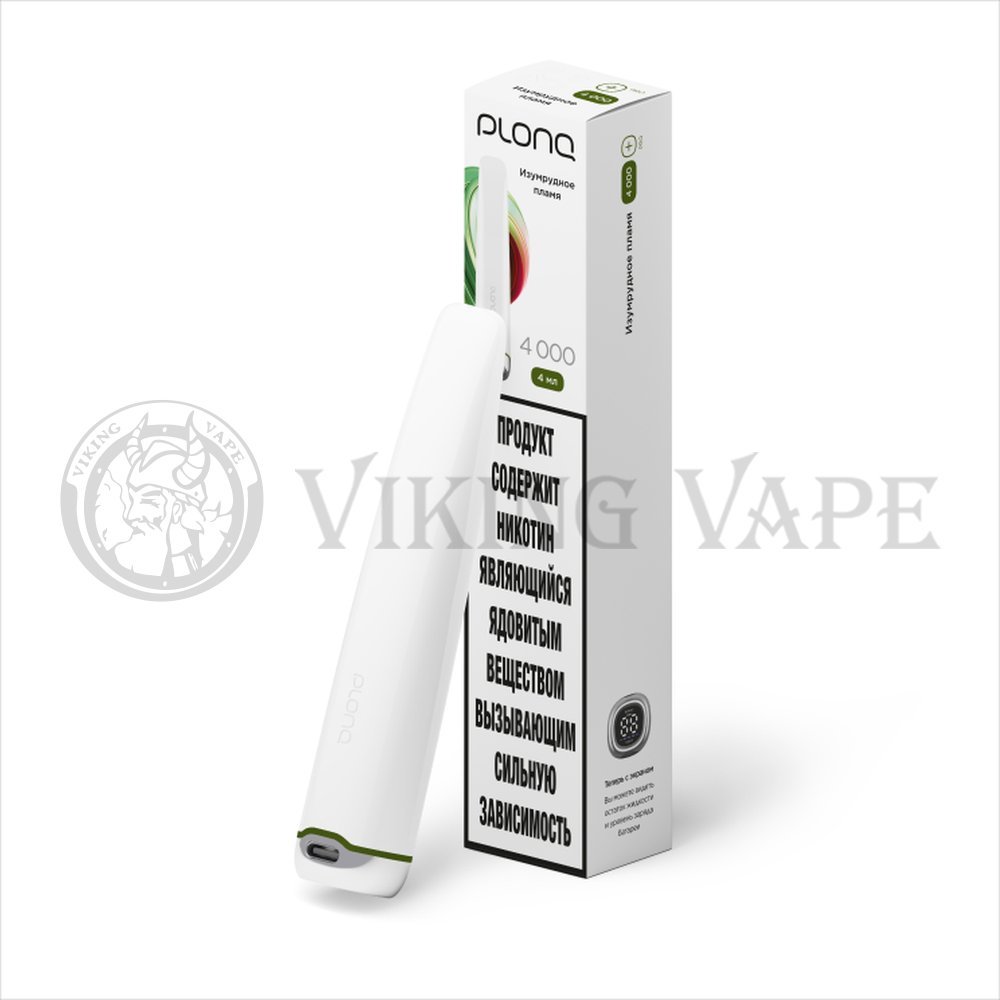 PLONQ Plus PRO 4000 Изумрудное пламя