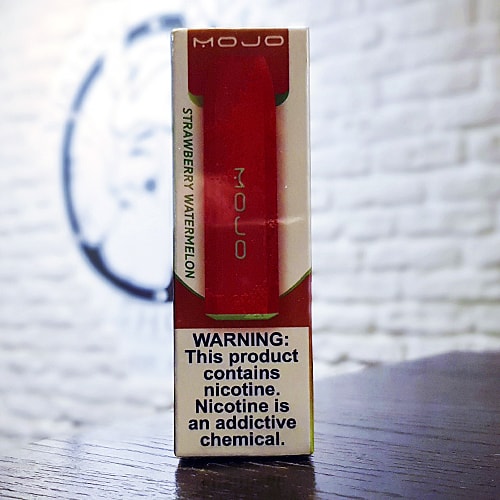 Одноразовая электронная сигарета MOJO 300 затяжек Strawberry Watermelon