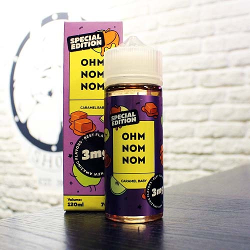 Жидкость для вейпа Ohm Nom Nom Caramel Babe