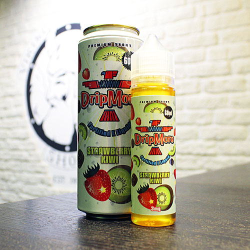 Жидкость для вейпа Drip More Strawberry Kiwi