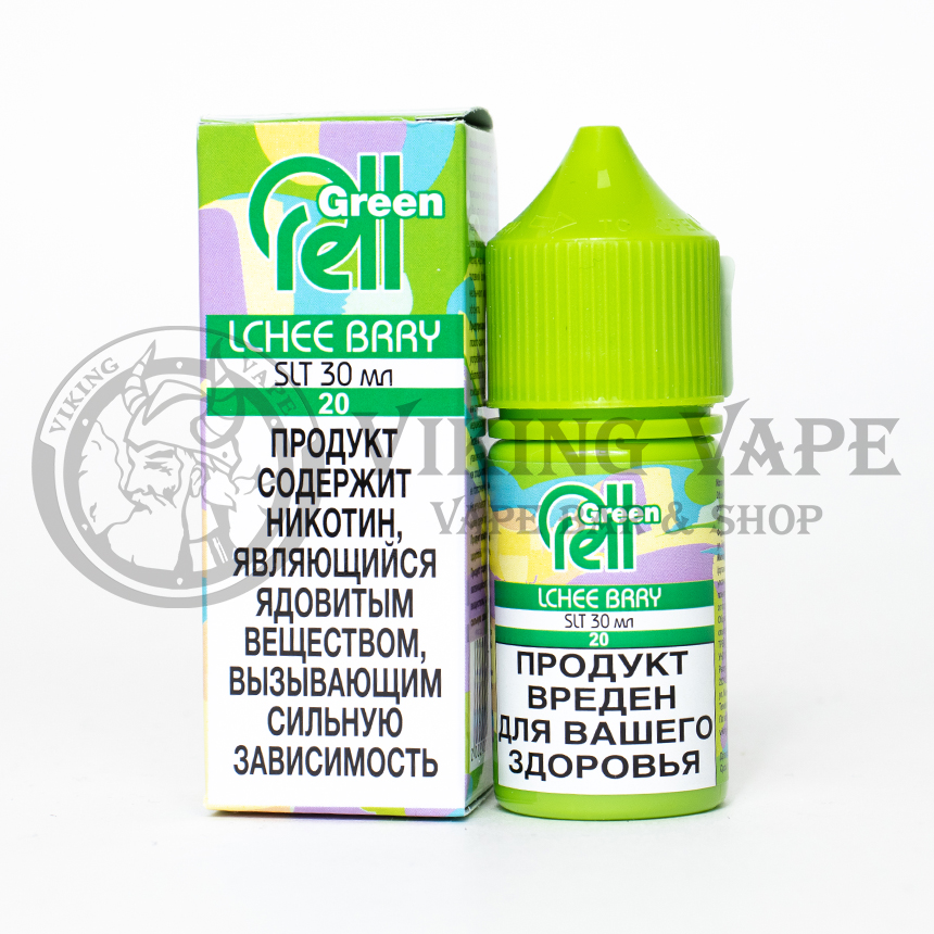 Жидкость для вейпа RELL Green SALT Lychee Berry