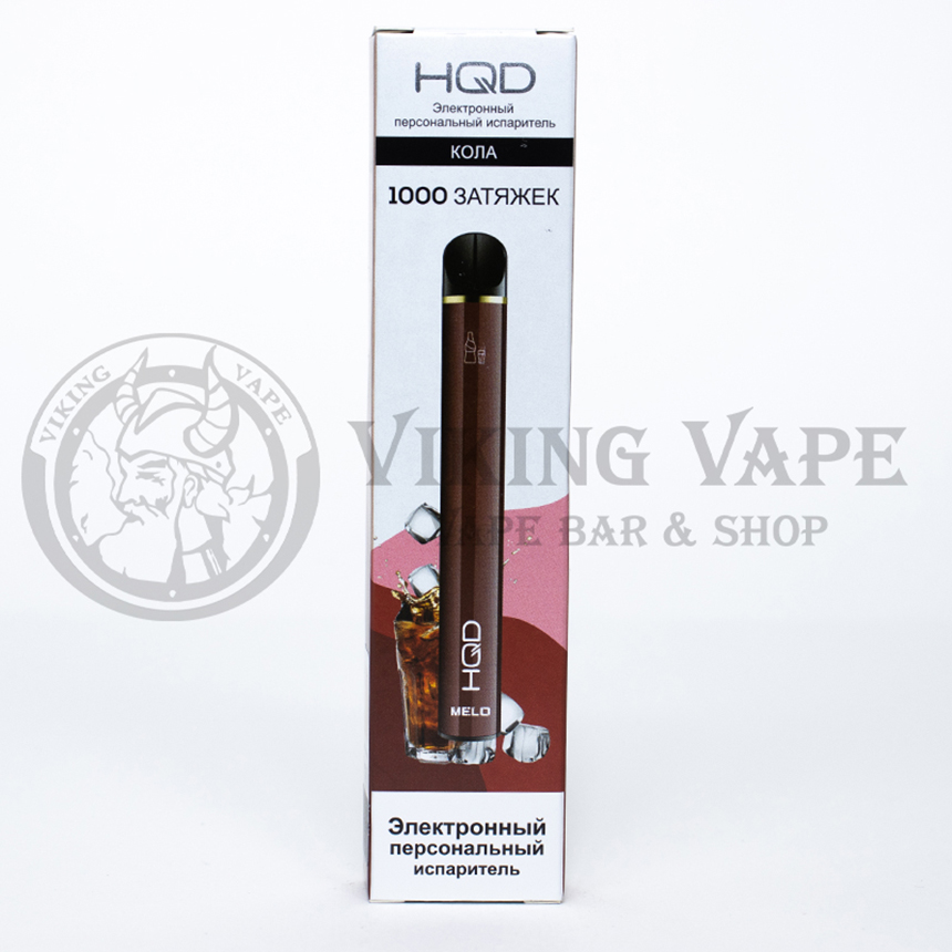Одноразовая электронная сигарета HQD MELO 1000 затяжек Cola
