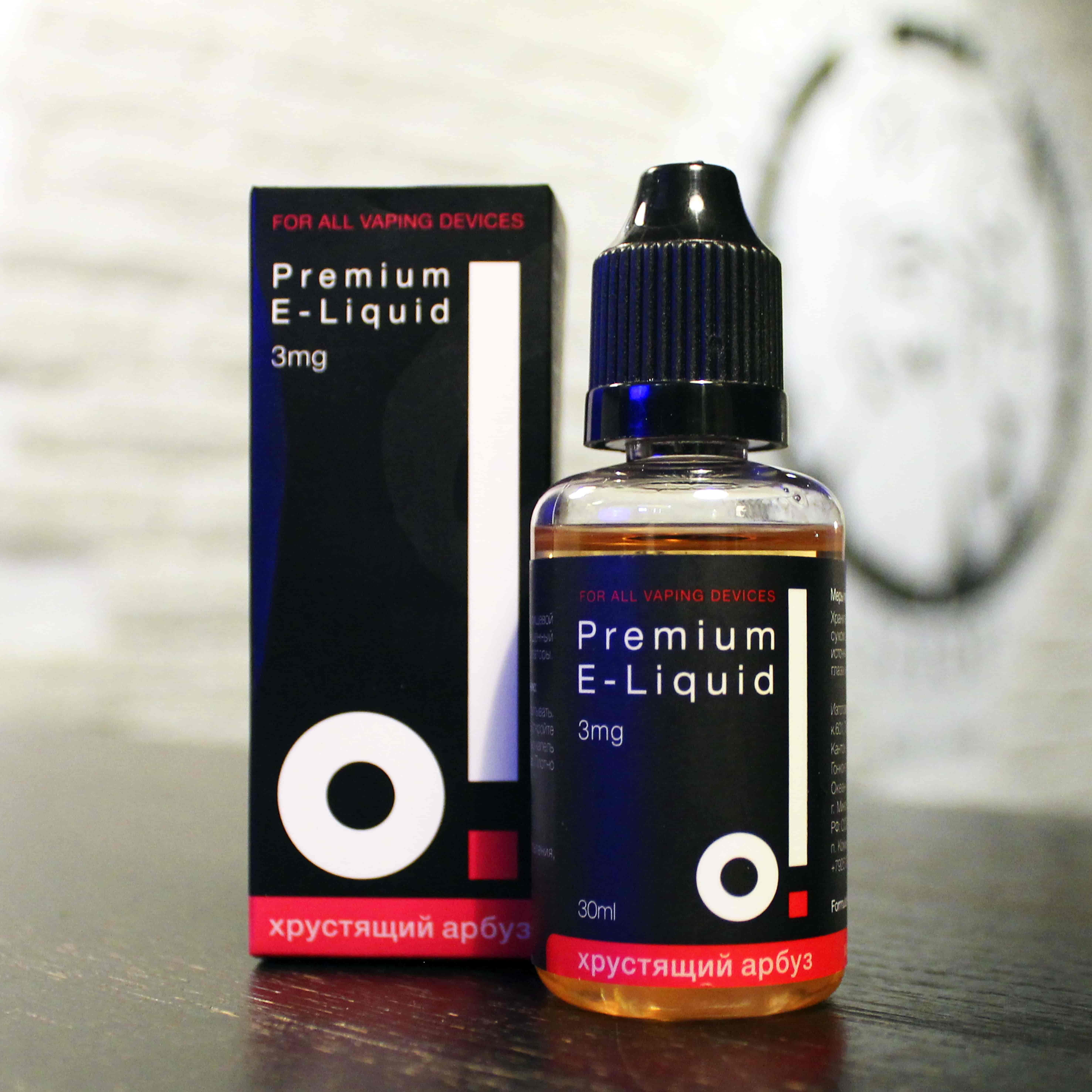 Жидкость для вейпа Жидкость О! Хрустящий Арбуз