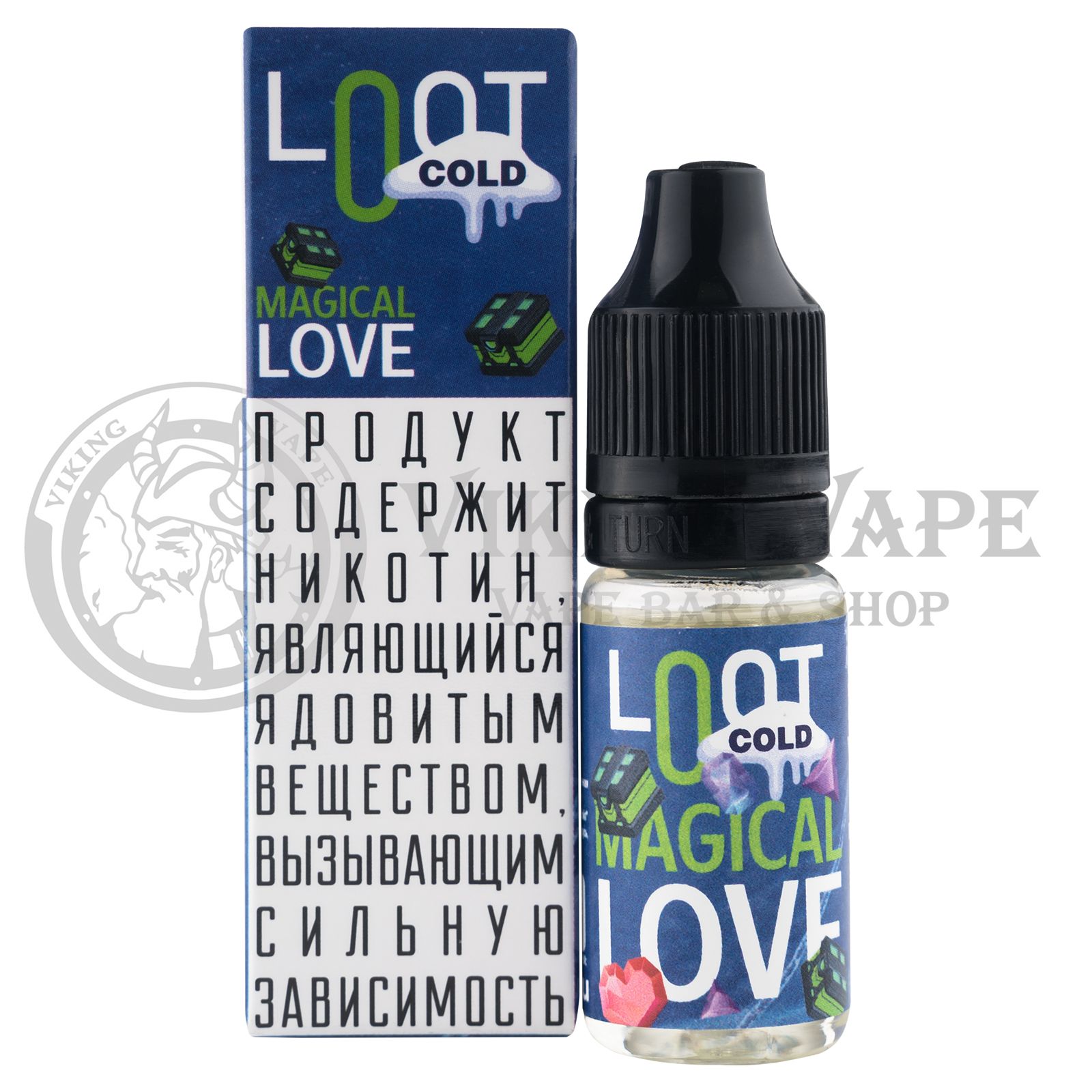 Жидкость для вейпа Loot Cold SALT - Magical Love