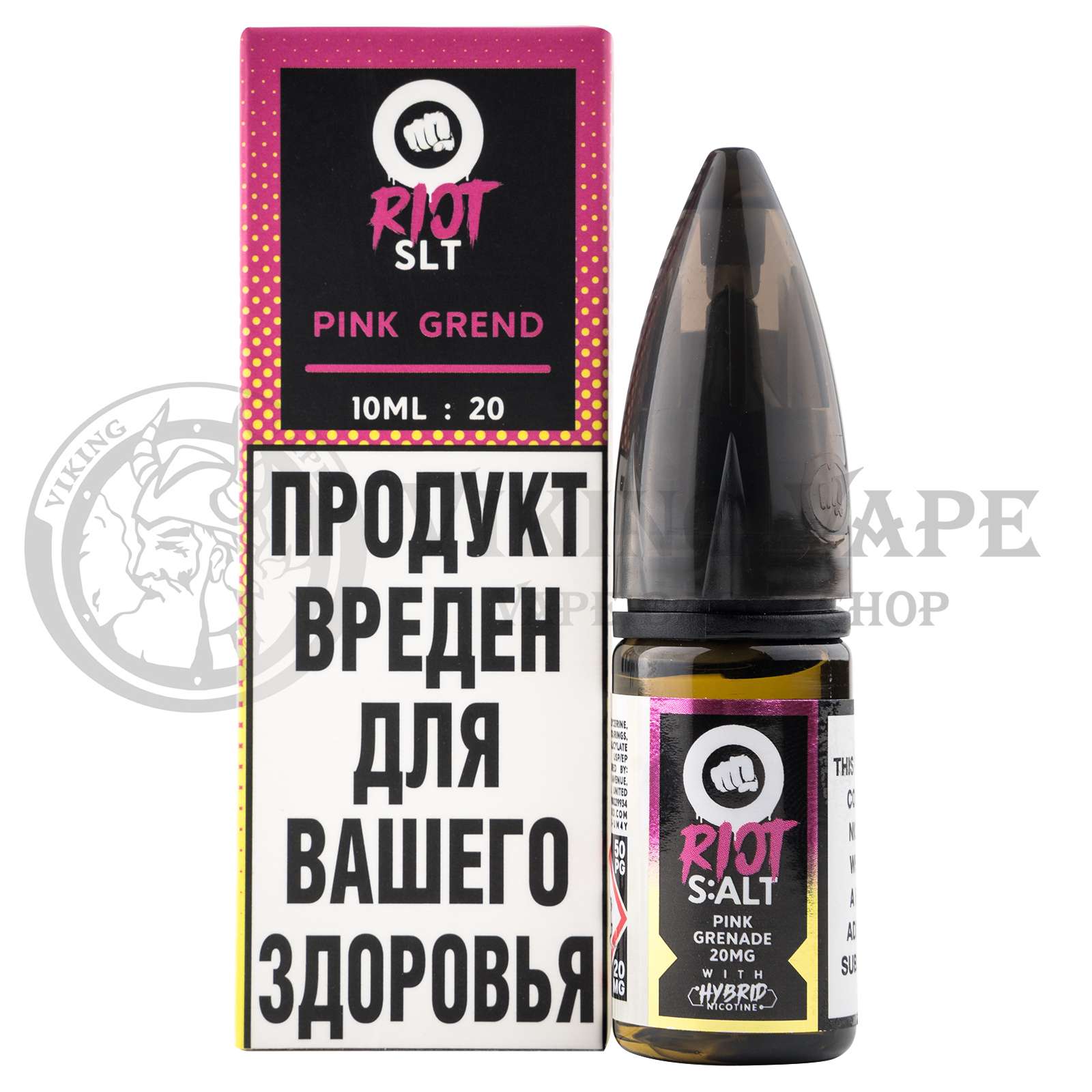 Жидкость для вейпа Riot Salt Pink Grenade