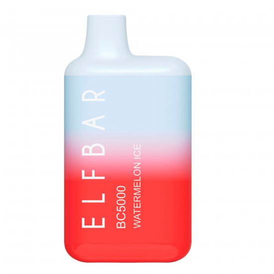 Одноразовая электронная сигарета Elf Bar BC5000 затяжек Watermelon ICE