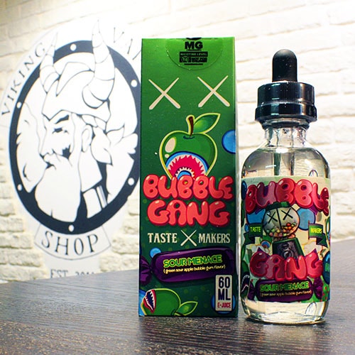 Жидкость для вейпа Bubble Gang Sour Menace By Okami