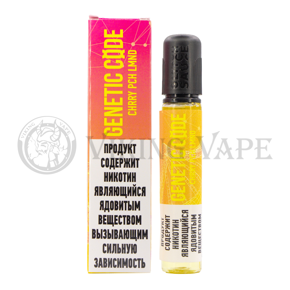 Жидкость для вейпа Glitch Sauce Genetic Code SALT Cherry Peach Lemonade