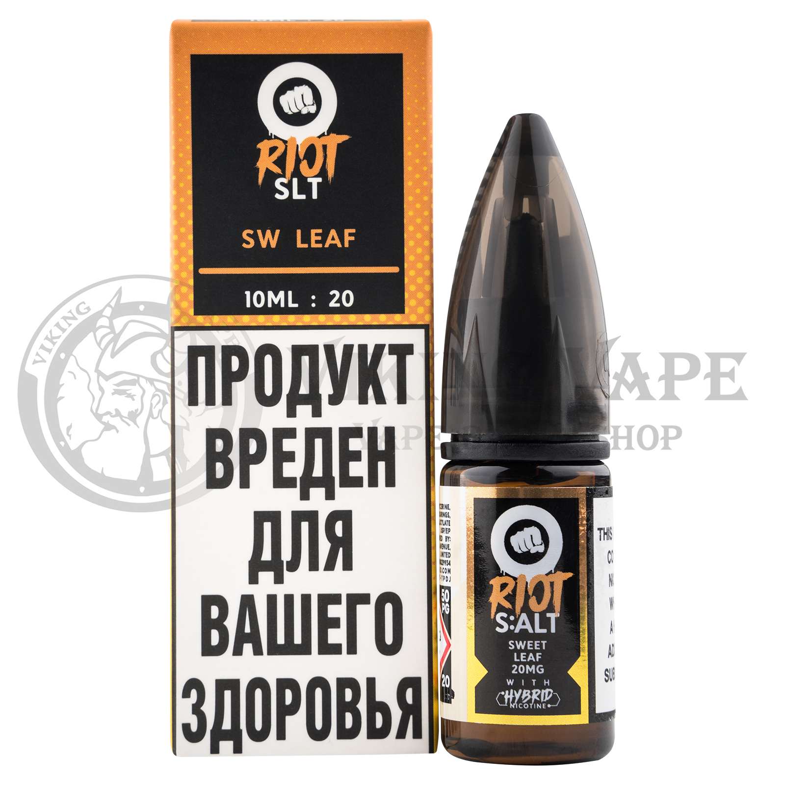 Жидкость для вейпа Riot Salt Sweet Leaf
