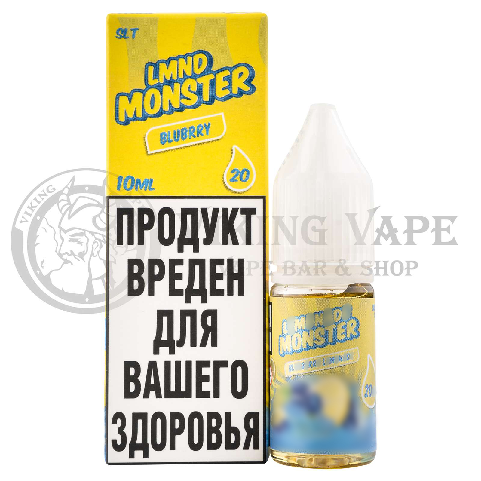 Жидкость для вейпа LMND Monster Blubrry SLT