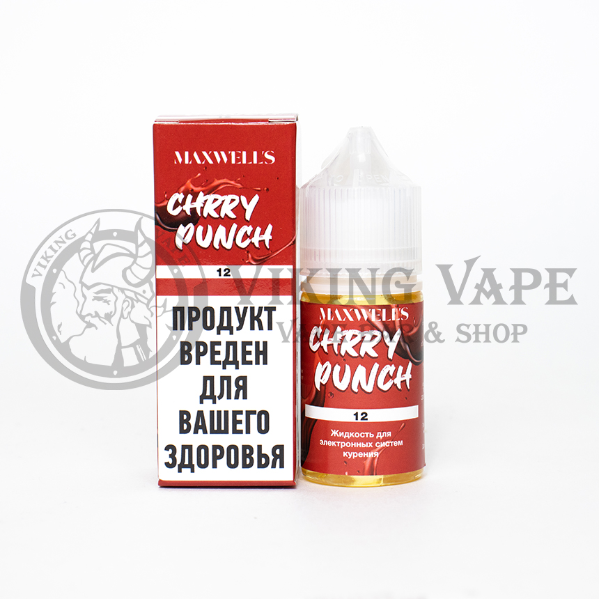 Жидкость для вейпа Maxwells Cherry Punch Salt