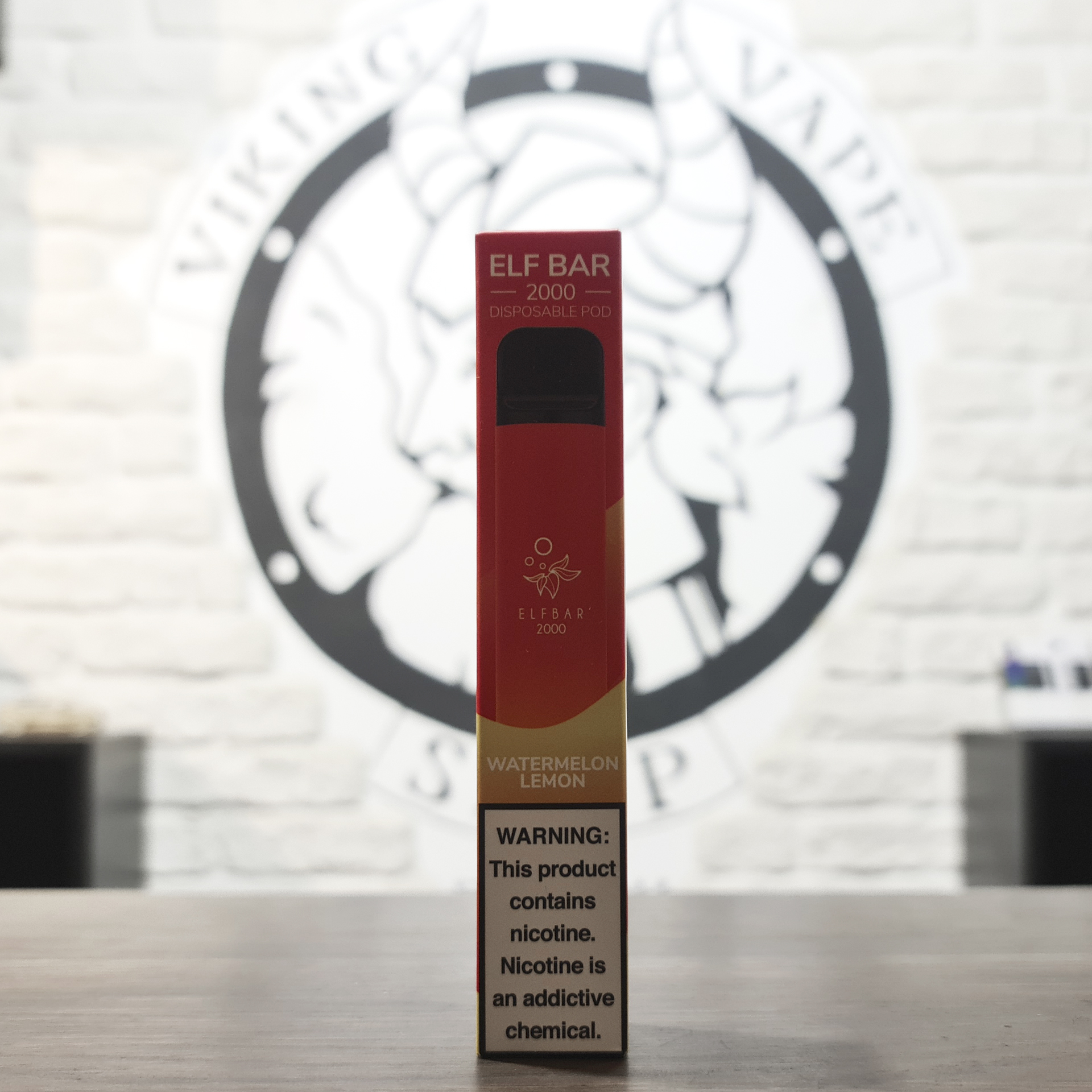 Одноразовая электронная сигарета Elf Bar 2000 затяжек Арбуз Лимон