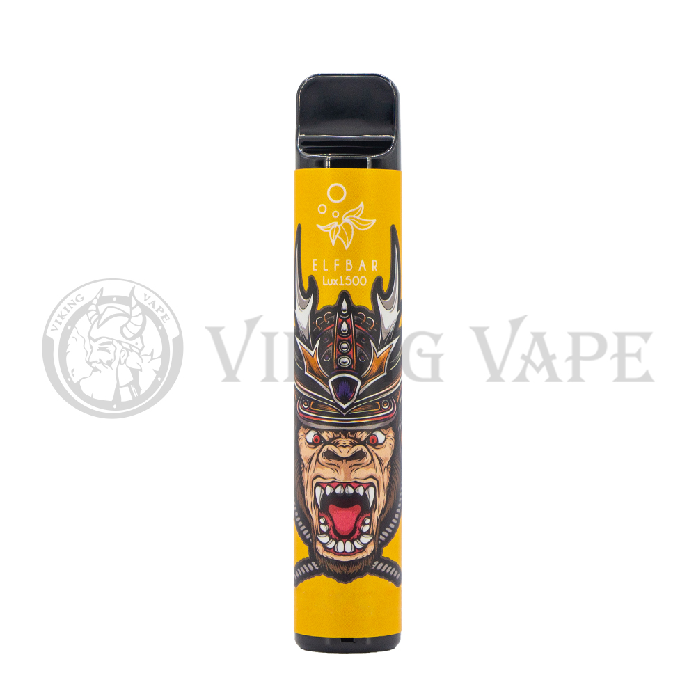 Одноразовая электронная сигарета с многоразовым контейнером Elf Bar 1500 COLD BNN LUX
