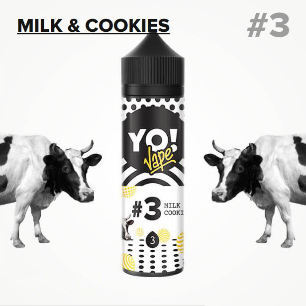 Жидкость для вейпа Yo!Vape Milk And Cookies