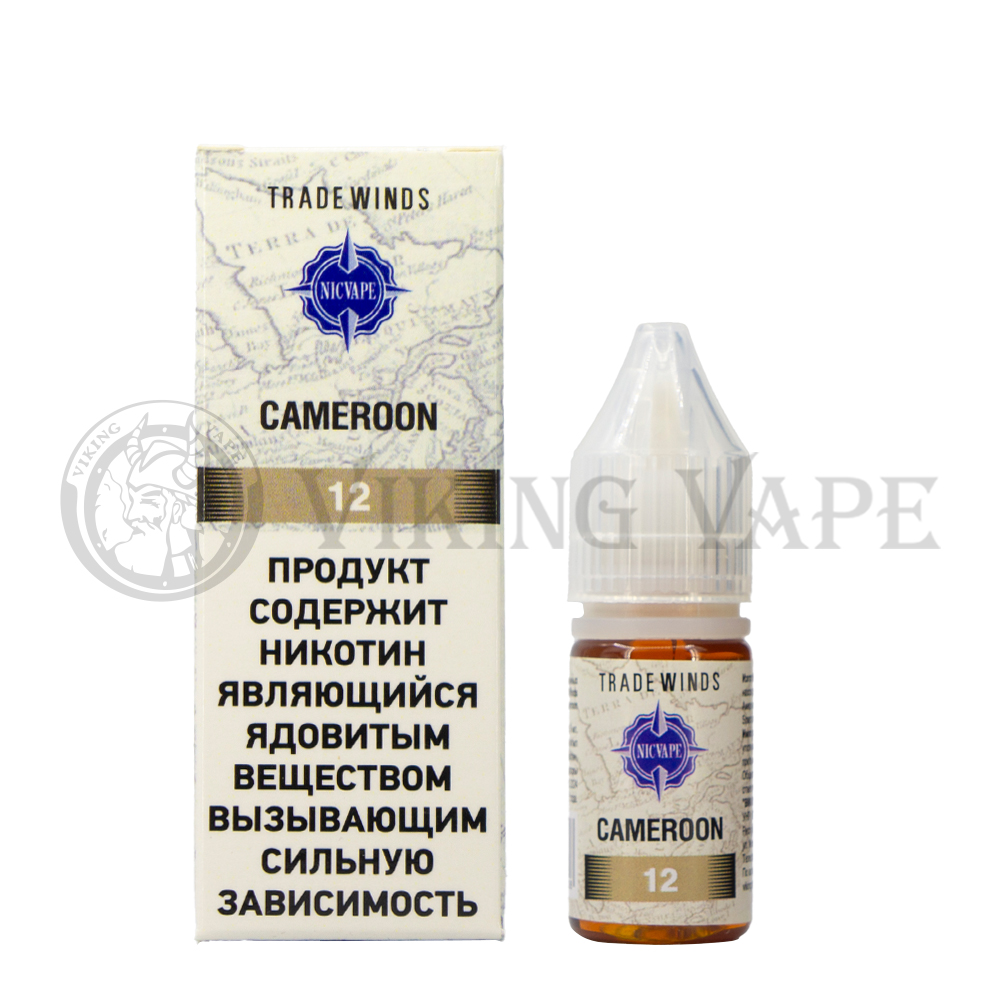 Жидкость для вейпа Tradewinds Tobacco Cameroon 12 мг