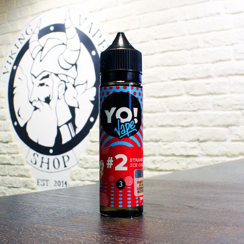 Жидкость для вейпа Yo!Vape Strawberry Ice Cream