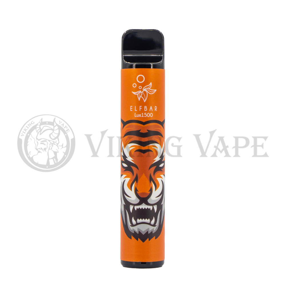 Одноразовая электронная сигарета с многоразовым контейнером Elf Bar 1500 MNG PCH WTRMLN