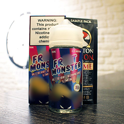 Жидкость для вейпа Fruit Monster Blueberry Raspberry Lemon