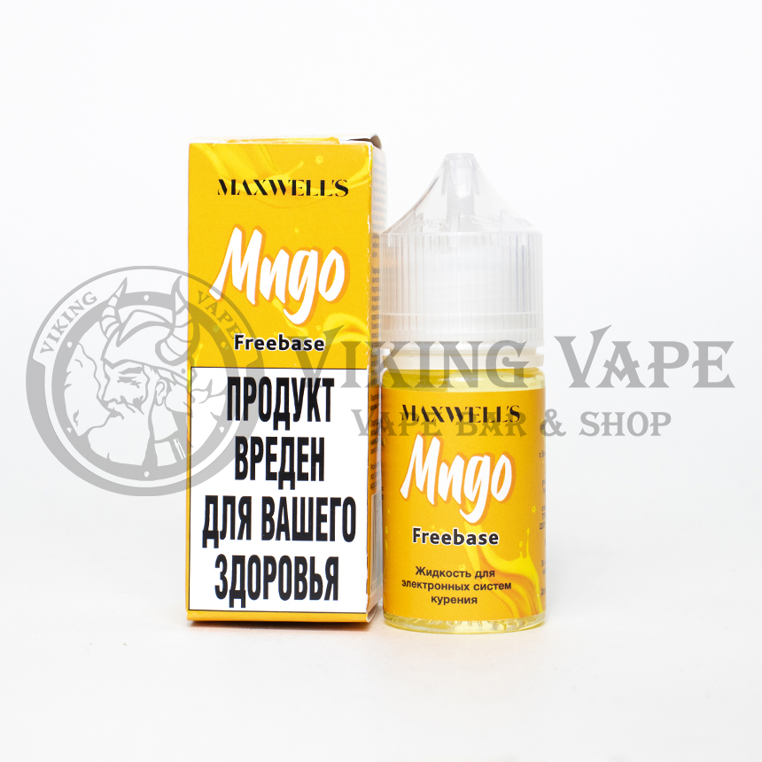 Жидкость для вейпа Maxwells Freebase Mango
