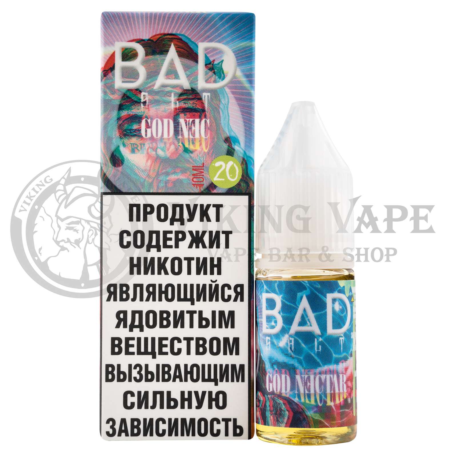 Жидкость для вейпа Bad Drip God Nectar Salt