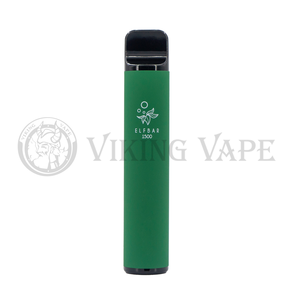 Одноразовая электронная сигарета с многоразовым контейнером Elf Bar 1500 SBRN FRST