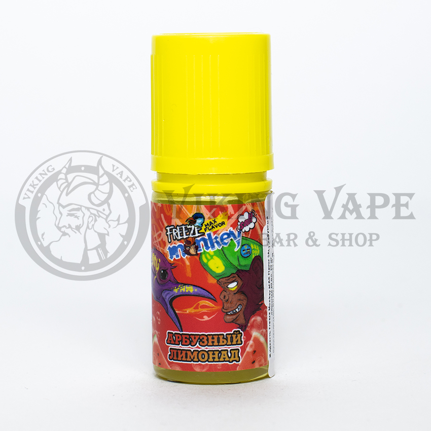 Жидкость для вейпа Freeze Monkey MAX Flavor SALT Арбузный лимонад