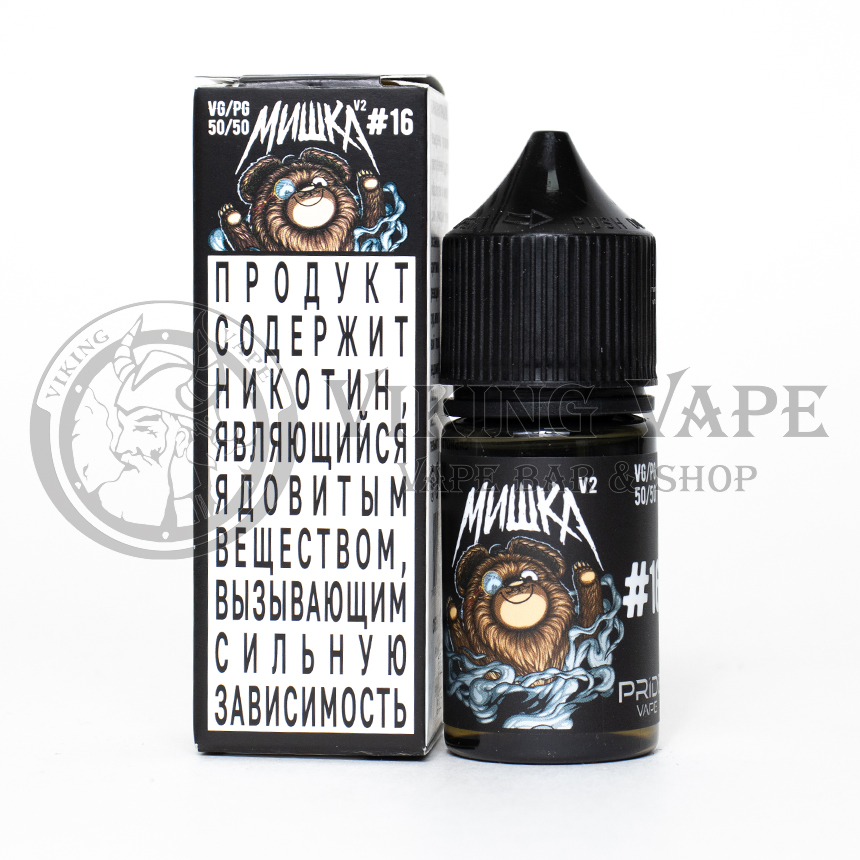 Жидкость для вейпа Мишка v2 SALT Кремовый Табак