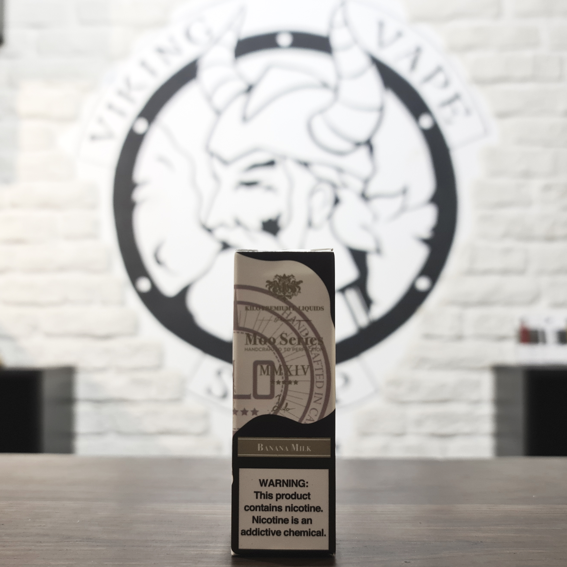 Жидкость для вейпа  Moo E-Liquids Banana Milk 30