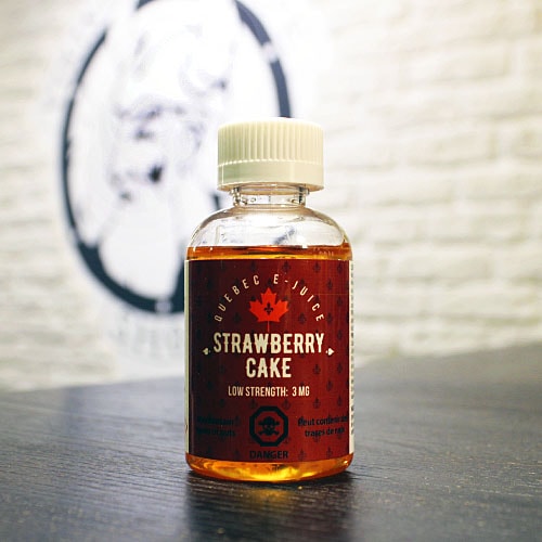 Жидкость для вейпа Quebec Strawberry Cake
