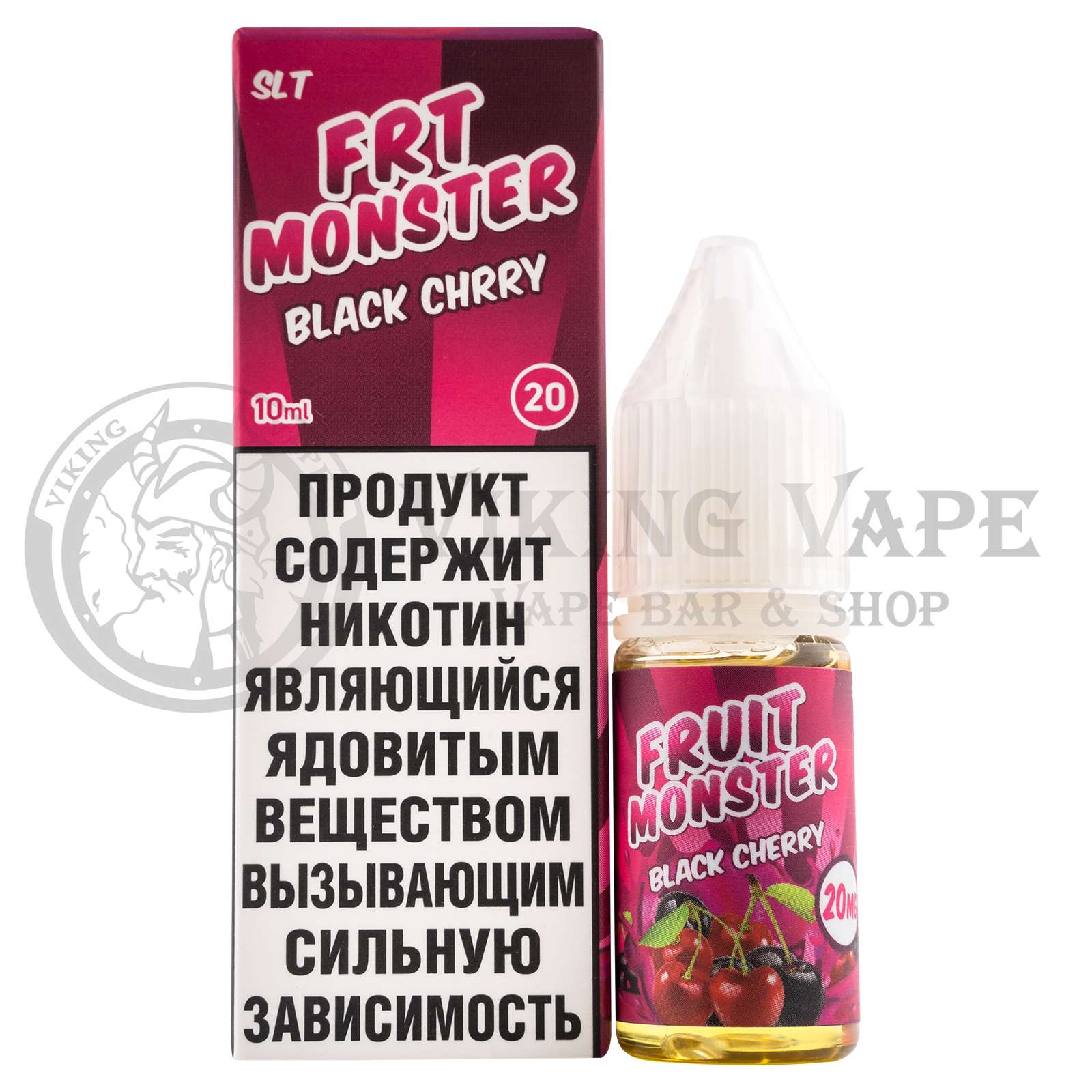Жидкость для вейпа FRT Monster Black Chrry SLT