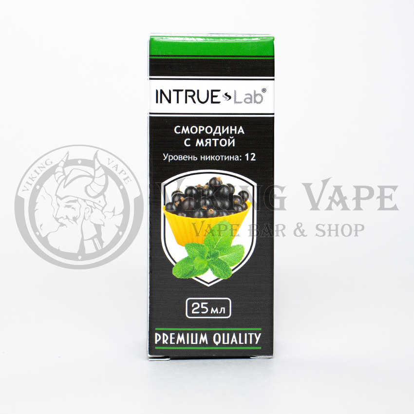 Жидкость для вейпа Intrue Lab Смородина с мятой