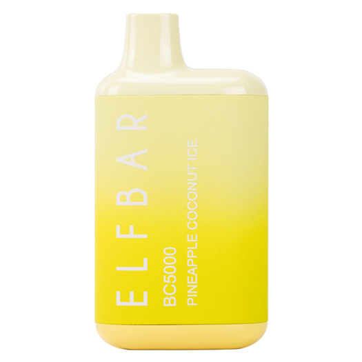 Одноразовая электронная сигарета Elf Bar BC5000 затяжек Pineapple Coconut ICE