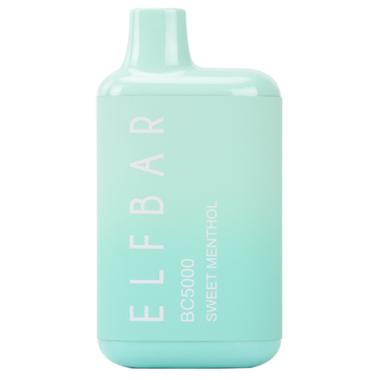 Одноразовая электронная сигарета Elf Bar BC5000 затяжек Sweet Menthol
