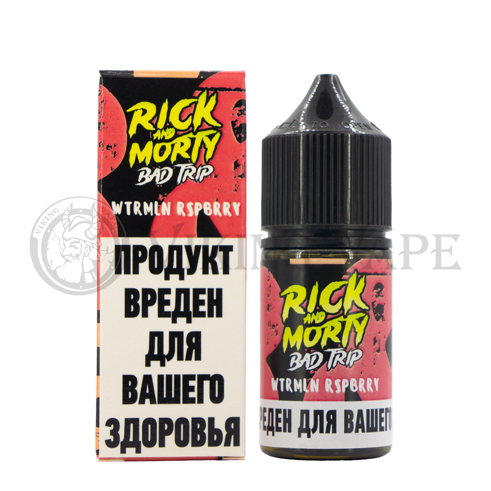 Жидкость для вейпа RICK AND MORTY Bad TRIP WTRMLN RSPBRRY