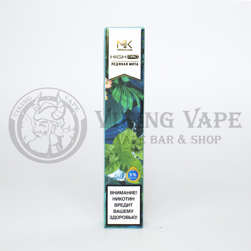 Одноразовая электронная сигарета Maskking High-Pro 1000 затяжек Ледяная Мята